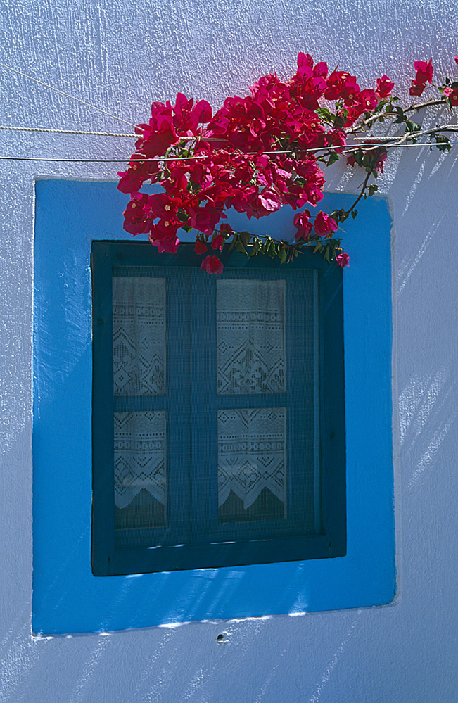 Blue and Pink, Santorini 